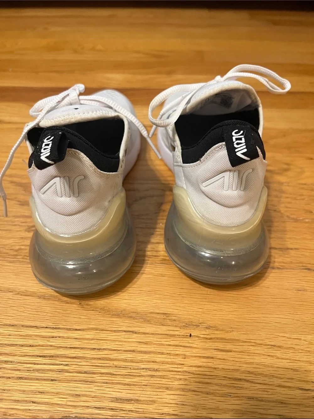 Nike Air Max 270 White Black Sneakers